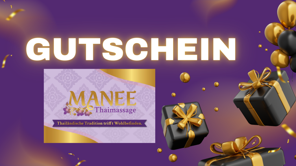 Gutschein Manee Thaimassage Steinen